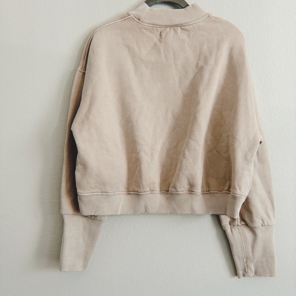 We The Free by Free People Beige Crewneck Sweatshirt - Picture 4 of 8